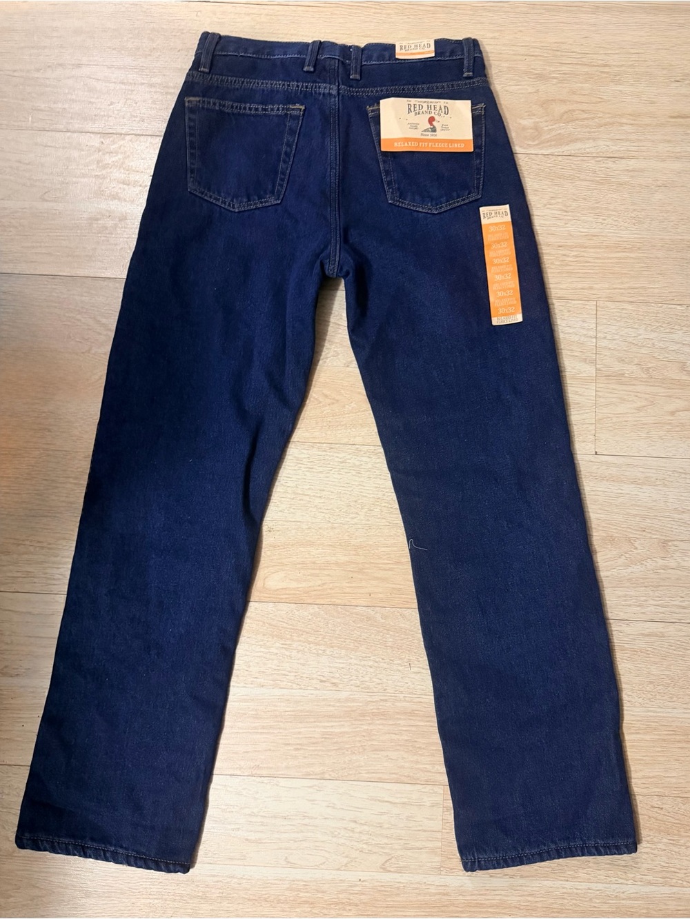 Heavy RedHead Men's Straight Jeans - Dark Indigo Blue